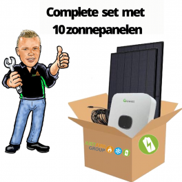 complete set met 10 panelen